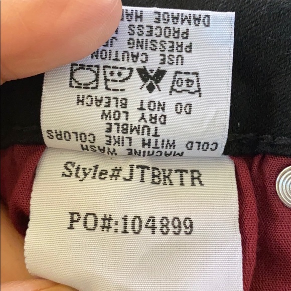 Cowgirl Tuff Just Tuff Black Trousers - Picture 11 of 12